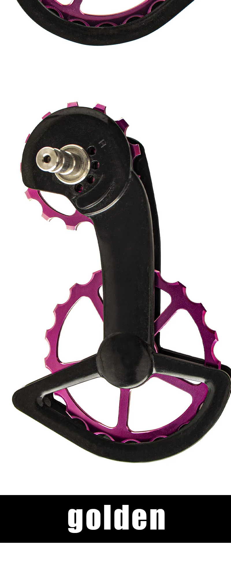 CS Bicycle Ceramic Peilin Carbon Oversized Jockey Pulley Rear Guide Wheel Derailleurs For Shimano R8000 R7000 105 FORCE RED AXS