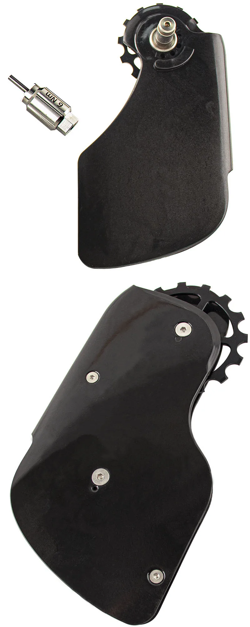 CS Bicycle Ceramic Peilin Carbon Oversized Jockey Pulley Rear Guide Wheel Derailleurs For Shimano R8000 R7000 105 FORCE RED AXS