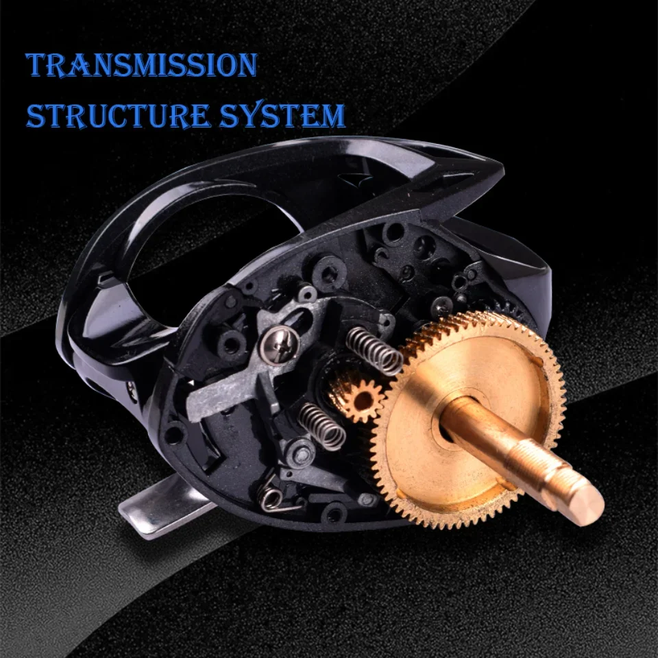 Mavllos Decrk Saltwater Baitcaster Reel,33LBS Drag Power, Gear Ratio 6.4:1Freshwater Bass Baitcasting Reel