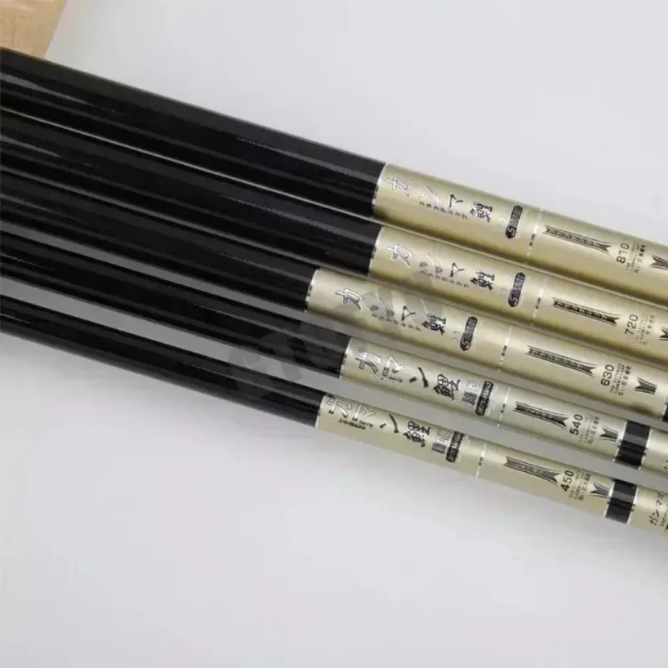 4.5M/5.4M/6.3M/7.2M/8.0M Adjust Position Super Light long Hard Carbon Fiber Hand Fishing Rod Telescopic Fishing Pole Stream