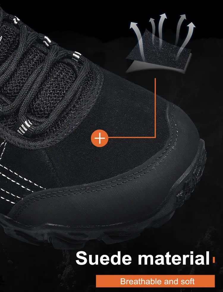 HUMTTO Shoes for Women Winter Waterproof Hiking Shoes Luxury Designer Climbing Trekking Boots Womens 2022 Leather Woman Sneakers