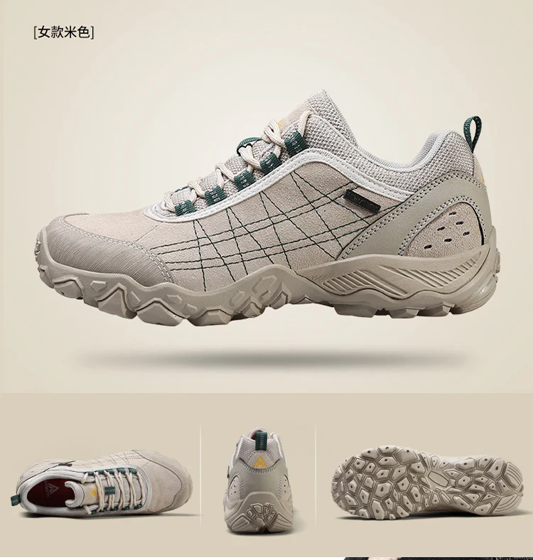 HUMTTO Shoes for Women Winter Waterproof Hiking Shoes Luxury Designer Climbing Trekking Boots Womens 2022 Leather Woman Sneakers
