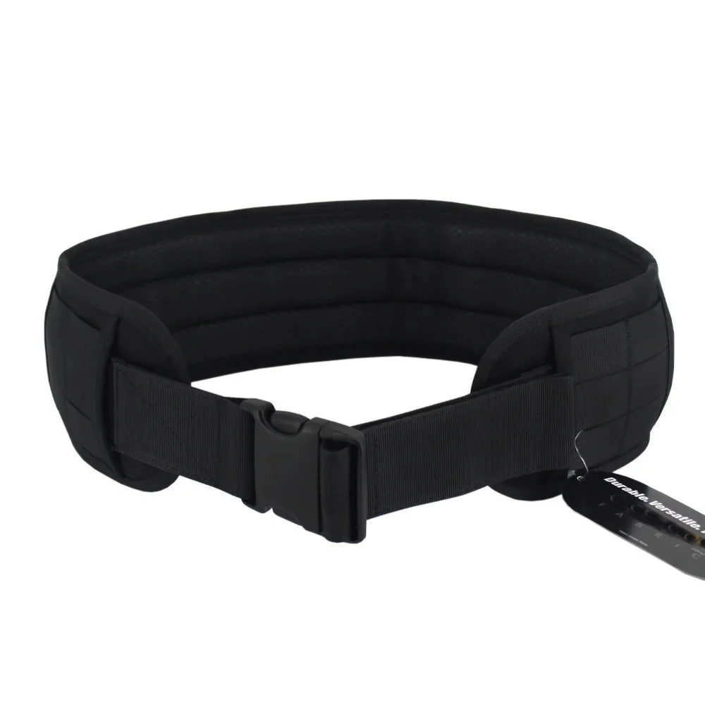 1000D Nylon Tactical Molle Waist Belt Airsoft Training Waistband Hunting Paintball Waist Belt