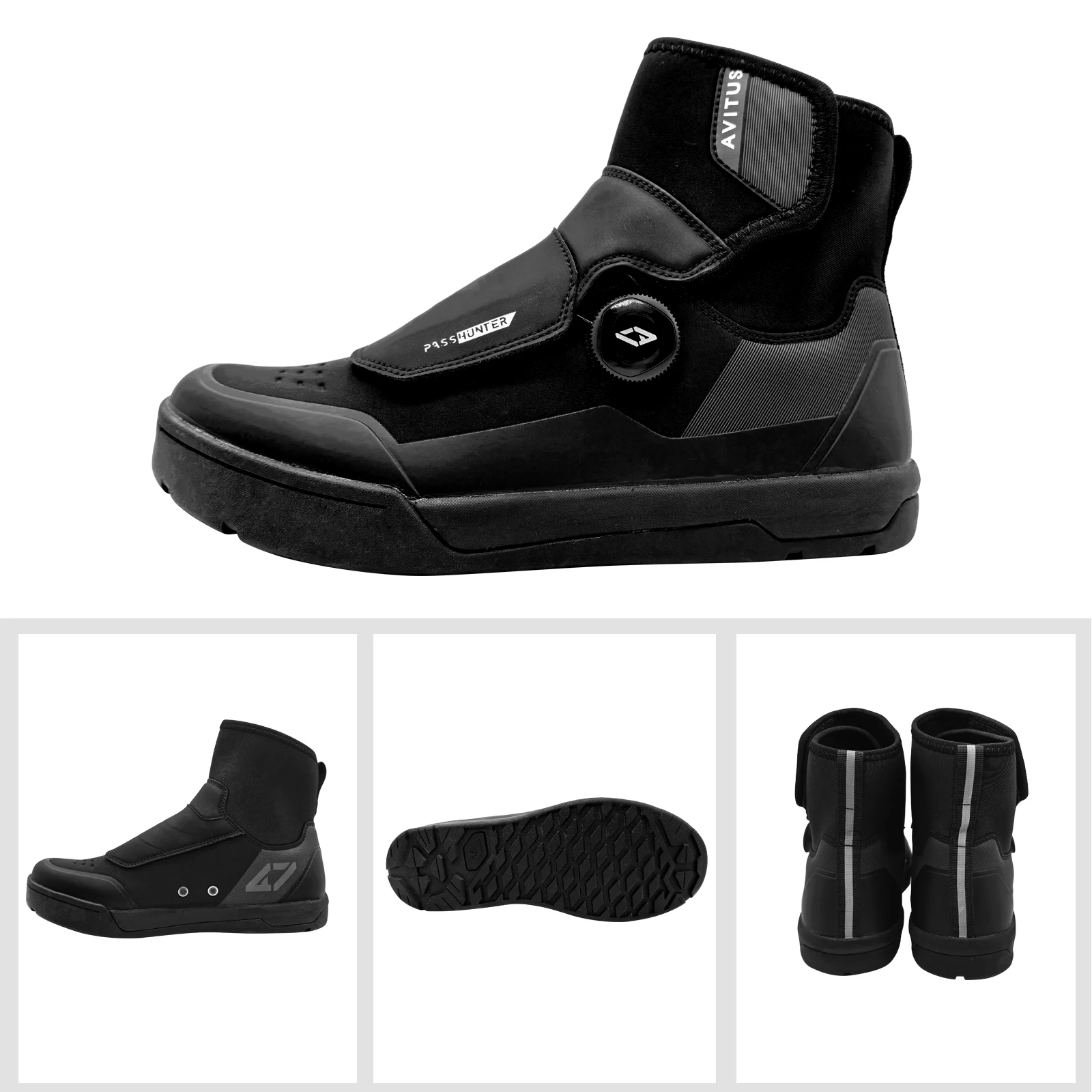 Avitus Zapatillas MTB Shoes for All Mountain Bike Flat Pedals Arcas Cycling Shoes