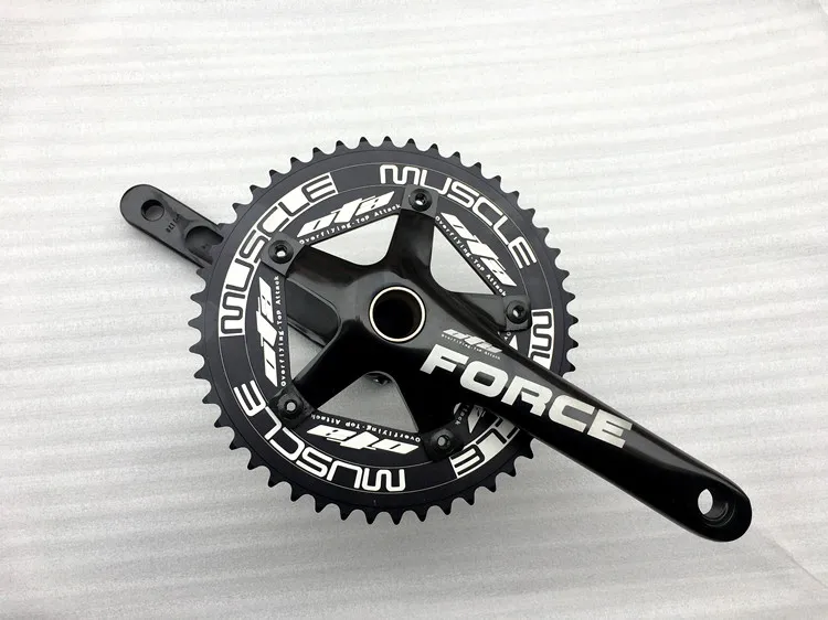 OTA Fixie Crankset , Single Speed Bicycle Crank, Fixed Gear Bike Parts, 48T, 170mm, BCD130, Aluminum Alloy with Hollowtech BB