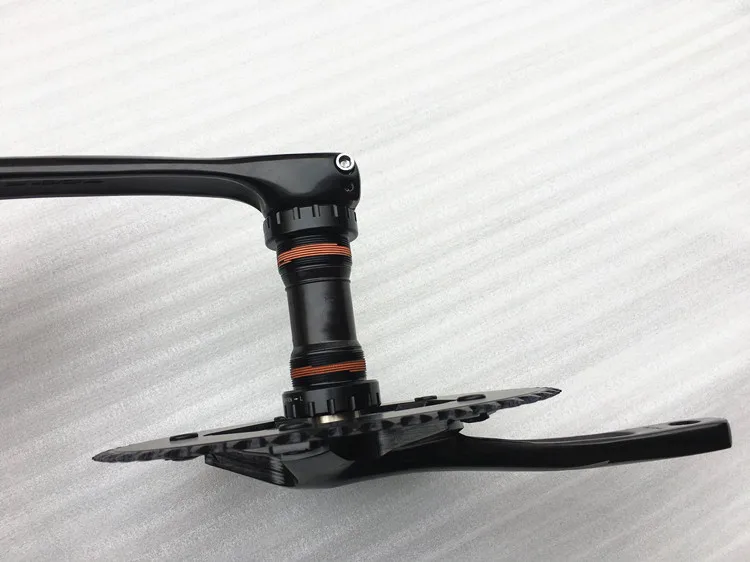 OTA Fixie Crankset , Single Speed Bicycle Crank, Fixed Gear Bike Parts, 48T, 170mm, BCD130, Aluminum Alloy with Hollowtech BB