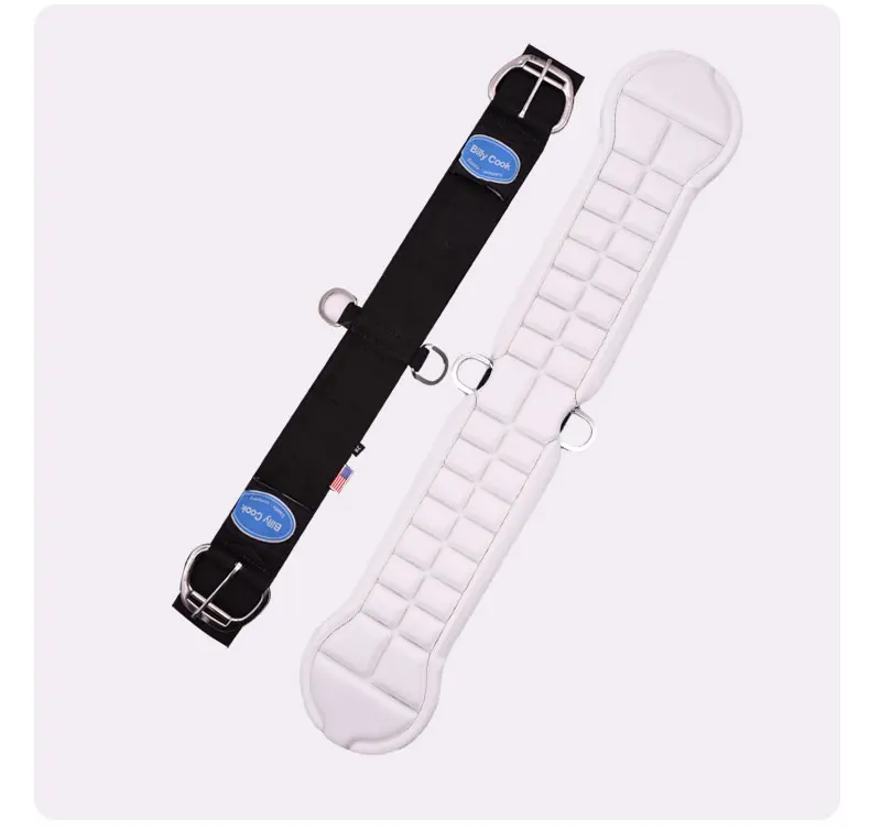 Western Horse Cinch Detachable Foam Cold-proof Wear-resistant Sweat-wicking Roll Snug Buckle Cinch