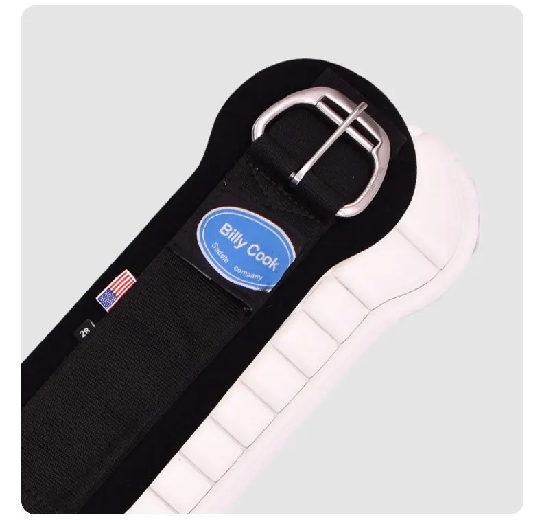 Western Horse Cinch Detachable Foam Cold-proof Wear-resistant Sweat-wicking Roll Snug Buckle Cinch
