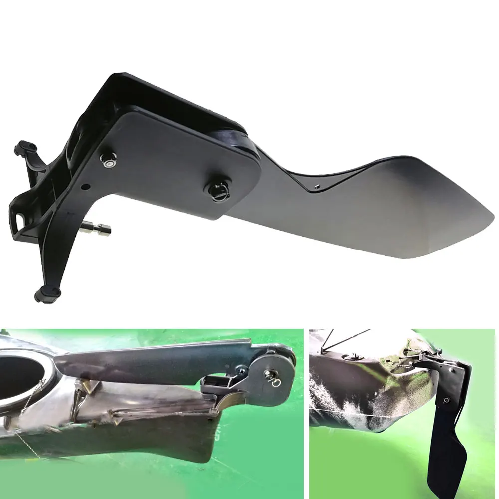 Canoe Kayak Boat Tail Kayak Rudder Direction Foot Control Steering System Tool Kit Clip Buckle Thick Rope