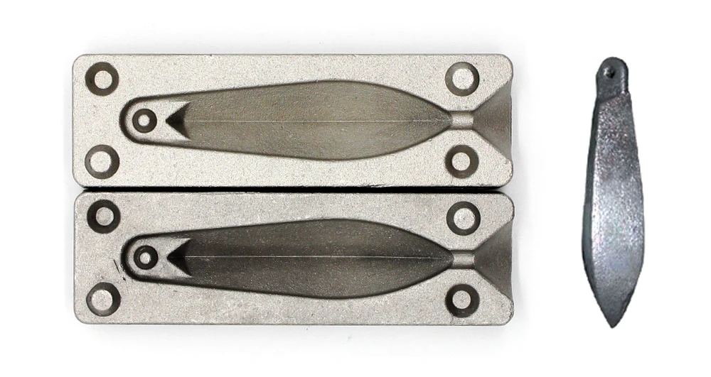 Dimatteo DIY Fishing Snapper Sinker Mould DMTSNSM/8oz Snapper Sinker 224g 1 Cavities