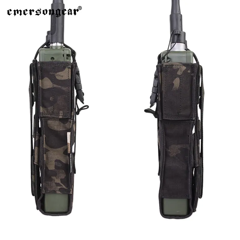 Emersongear For PRC148/152 Radio Pouch Molle Purposed Bag Outdoor Hunting Radio Vest Pocket Training Trekking Nylon EM8350