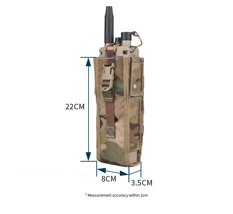 Emersongear For PRC148/152 Radio Pouch Molle Purposed Bag Outdoor Hunting Radio Vest Pocket Training Trekking Nylon EM8350