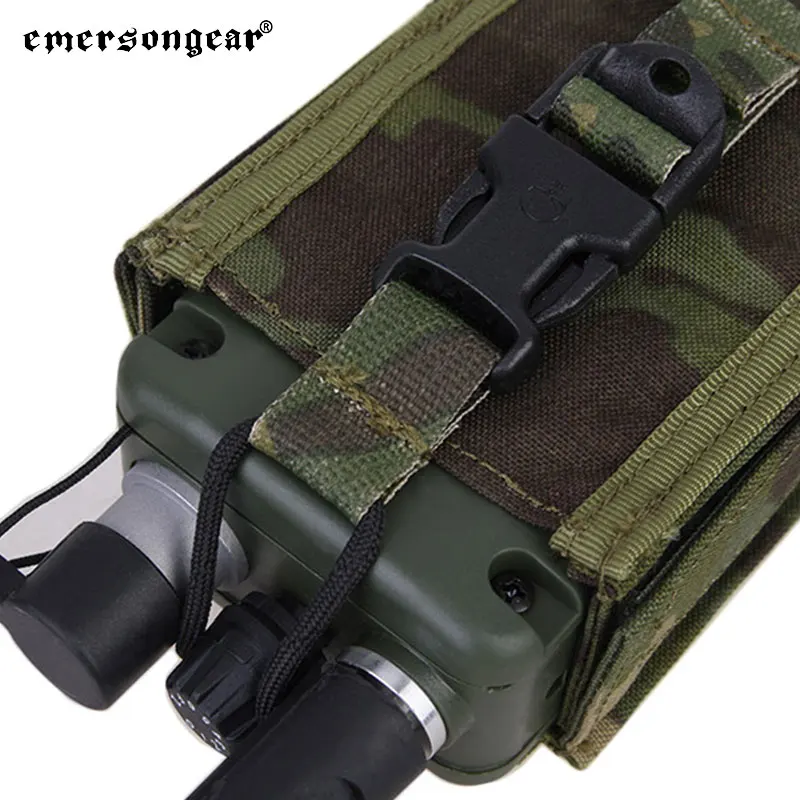 Emersongear For PRC148/152 Radio Pouch Molle Purposed Bag Outdoor Hunting Radio Vest Pocket Training Trekking Nylon EM8350