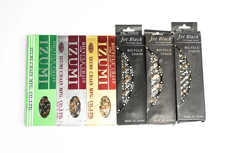 Japan IZUMI Bicycle Chain 1/2*1/8*100Links Track Single Speed Bicycle Chain Fixed Gear Road Bike Accessories Chains Cycling Part