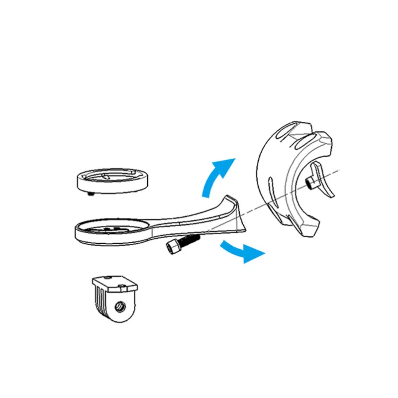 For SPECIALIZED S-WORKS VENGE SL7 Bicycle Handlebar Gauge Holder for Garmin XOSS Wahoo for Bryton Odometer Code Meter Bracket