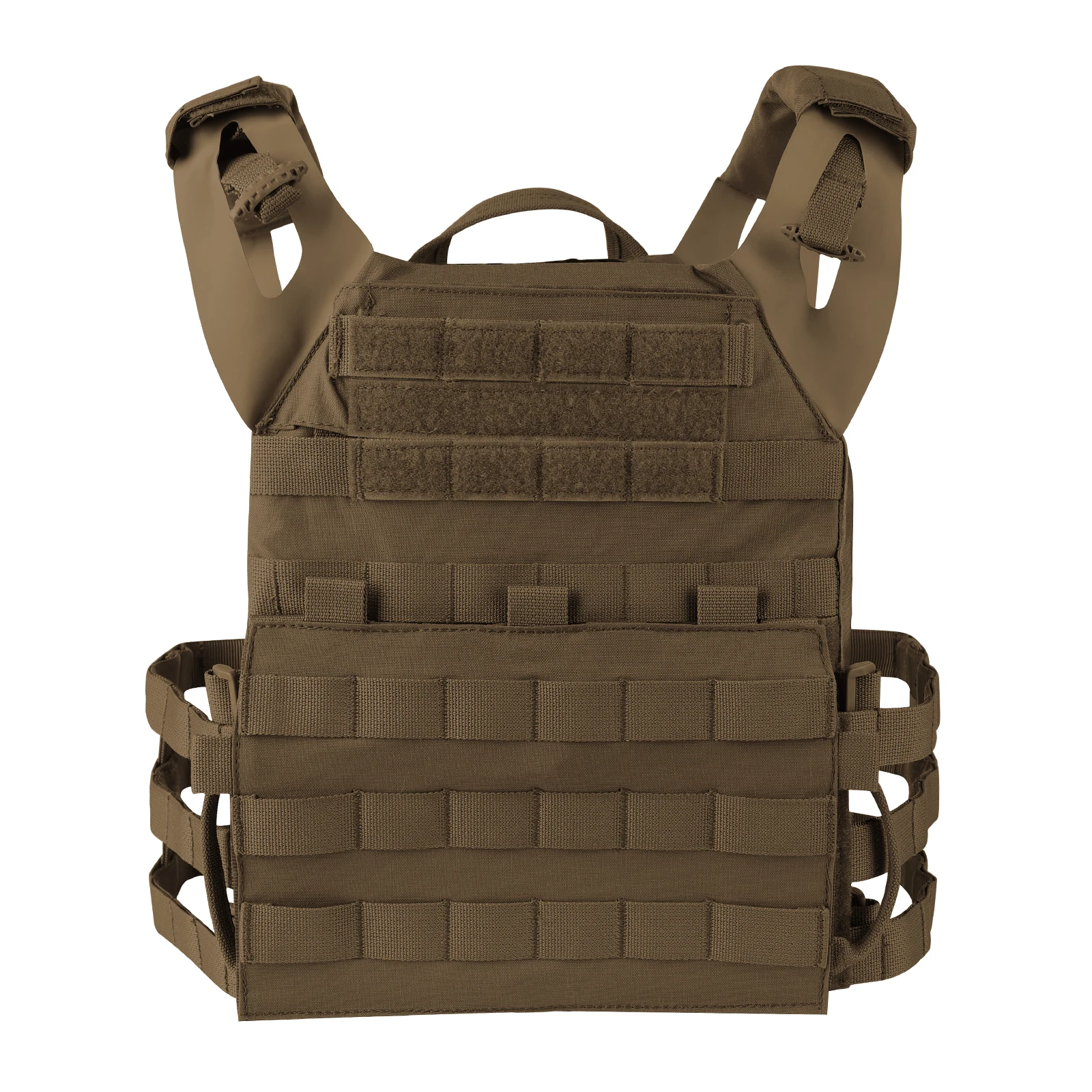 KRYDEX 500D Tactical JPC 2 Vest Jumper Plate Carrier MOLLE Front Flap Panel Backpack Combat Hunting Ranger Green Vest