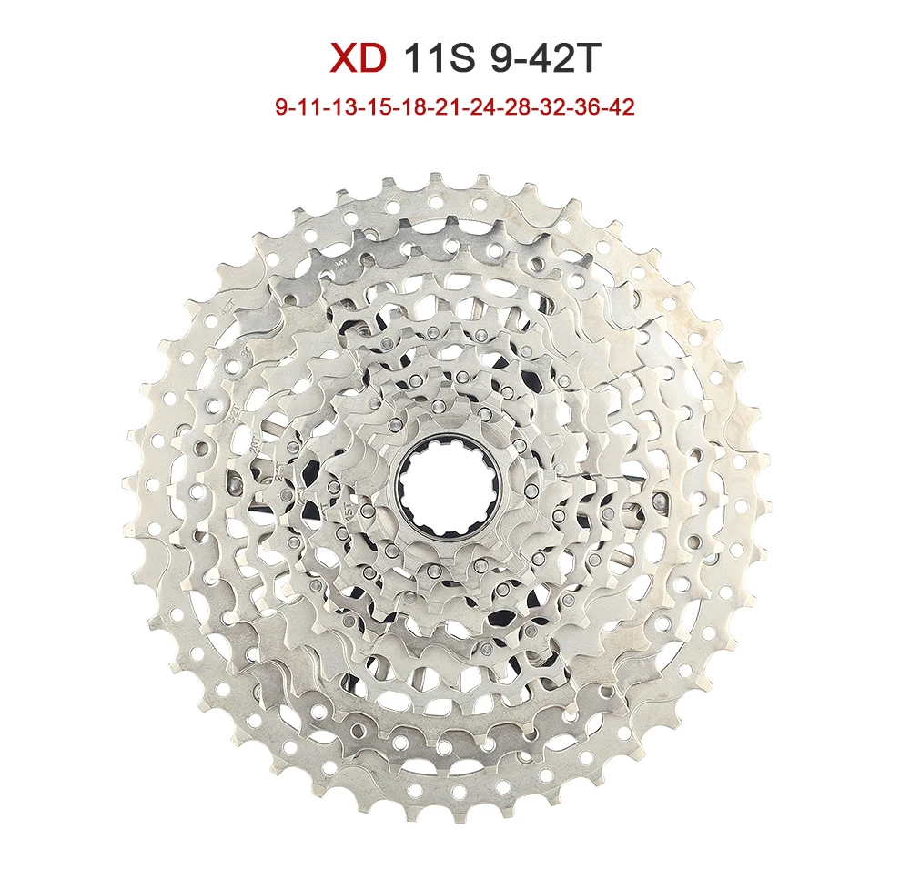 SUNSHINE MTB Bike CNC XD Cassette 11 12 Speed K7 12V/11V Mountain Bike Flywheel 10-50/52T Sprocket 9-50T 9-42T For SRAM GX EAGLE
