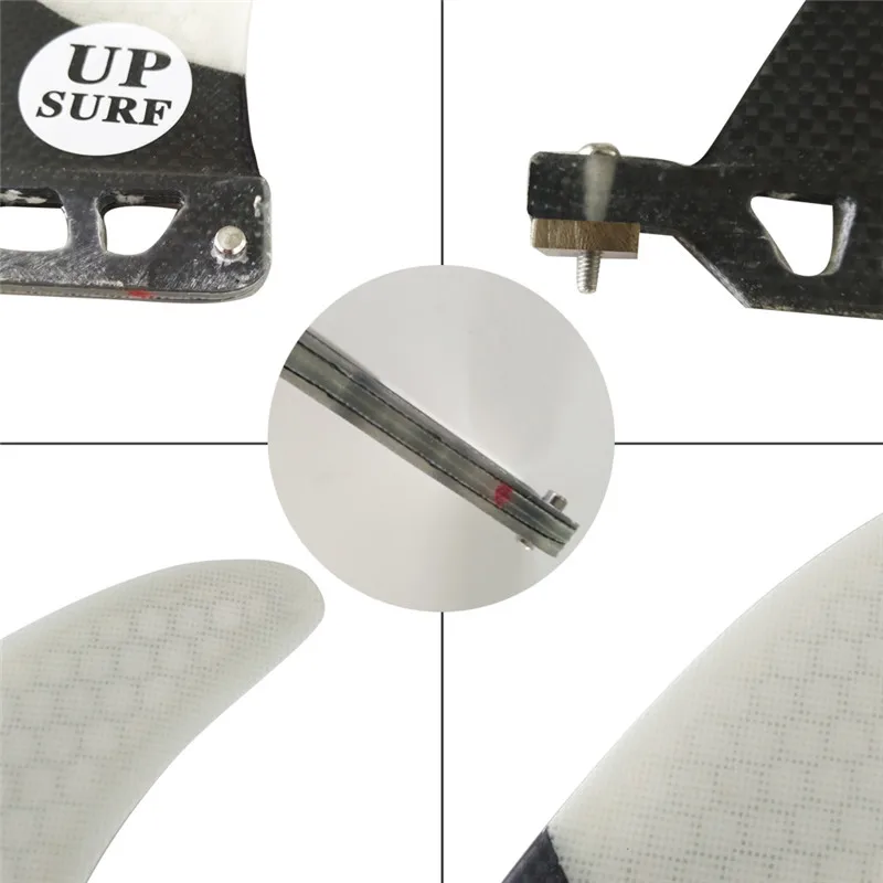 6/7/8/9 Inch Longboard Fin Center Fin Single Tab Honeycomb Fiberglass Fins Surfboard For Sup Paddle Barbatanas De Surf Masculino