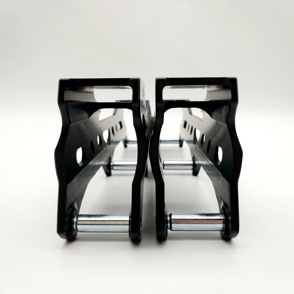 Free shipping speed skate frame 3x110 mm 3-wheel frame CNC made R5 frame