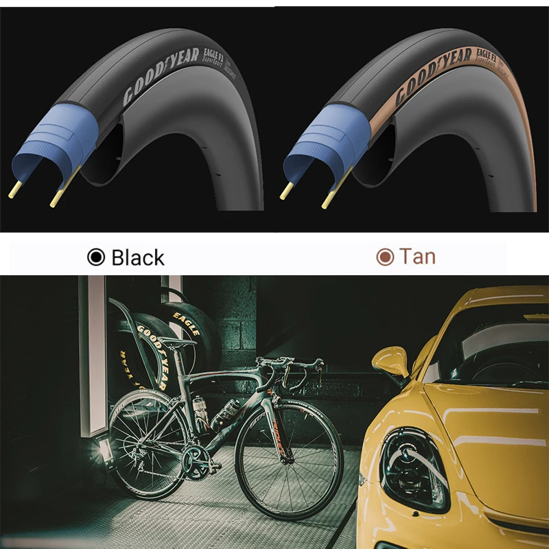 Goodyear Eagle F1 Road Bike Tires Tubeless/Tube Tyre 700x25C/28C/30C/32C Tire Bicycle Clincher Foldable Gravel Tyre Cycling Part