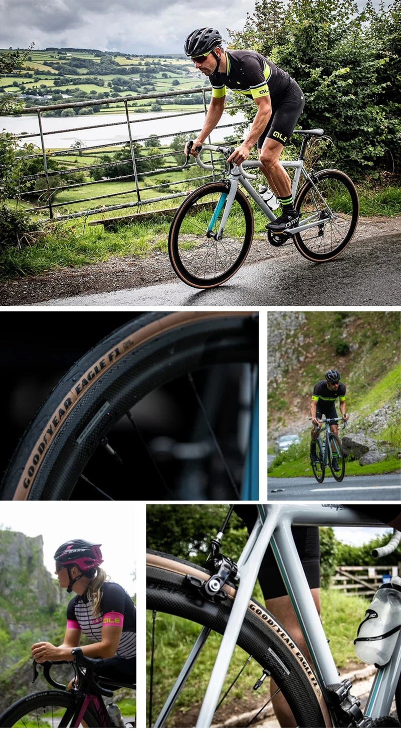 Goodyear Eagle F1 Road Bike Tires Tubeless/Tube Tyre 700x25C/28C/30C/32C Tire Bicycle Clincher Foldable Gravel Tyre Cycling Part