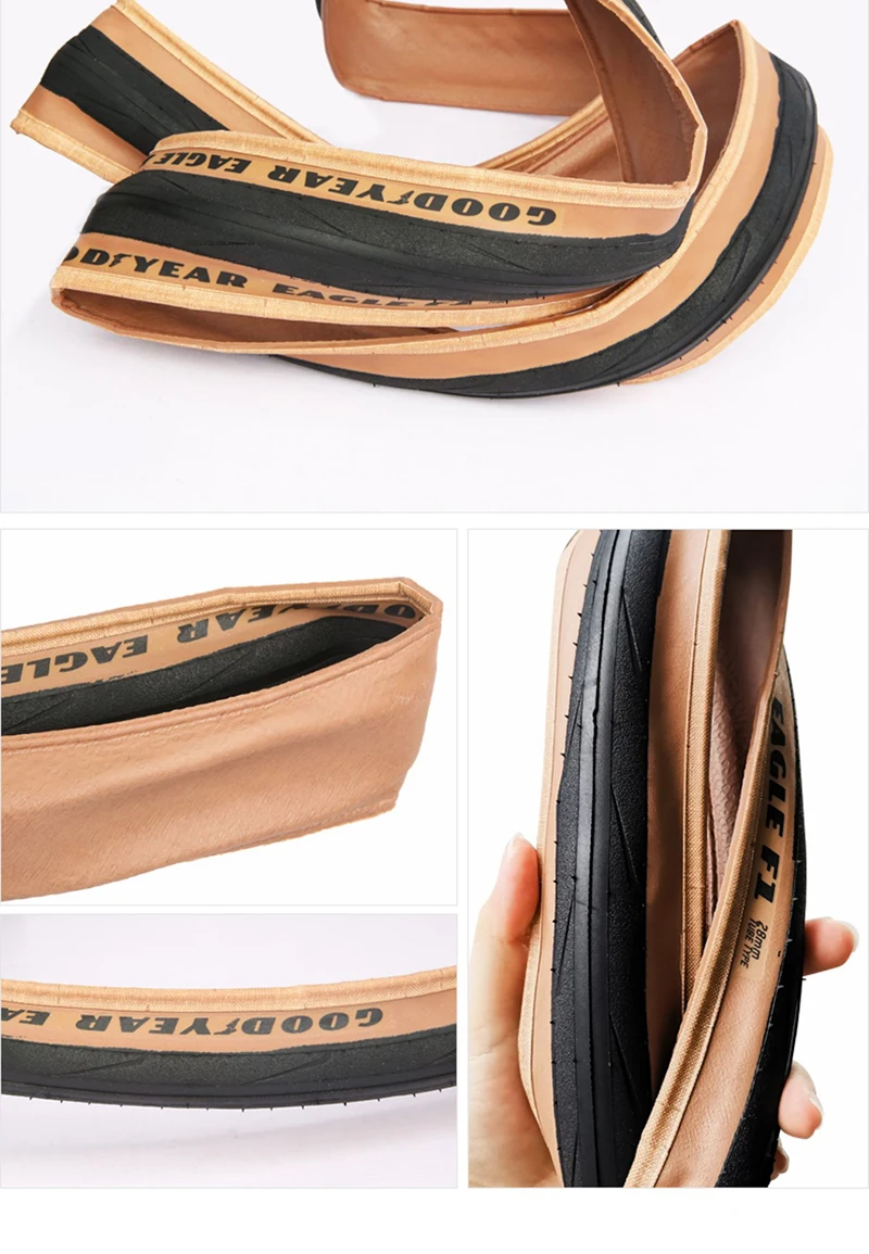 Goodyear Eagle F1 Road Bike Tires Tubeless/Tube Tyre 700x25C/28C/30C/32C Tire Bicycle Clincher Foldable Gravel Tyre Cycling Part