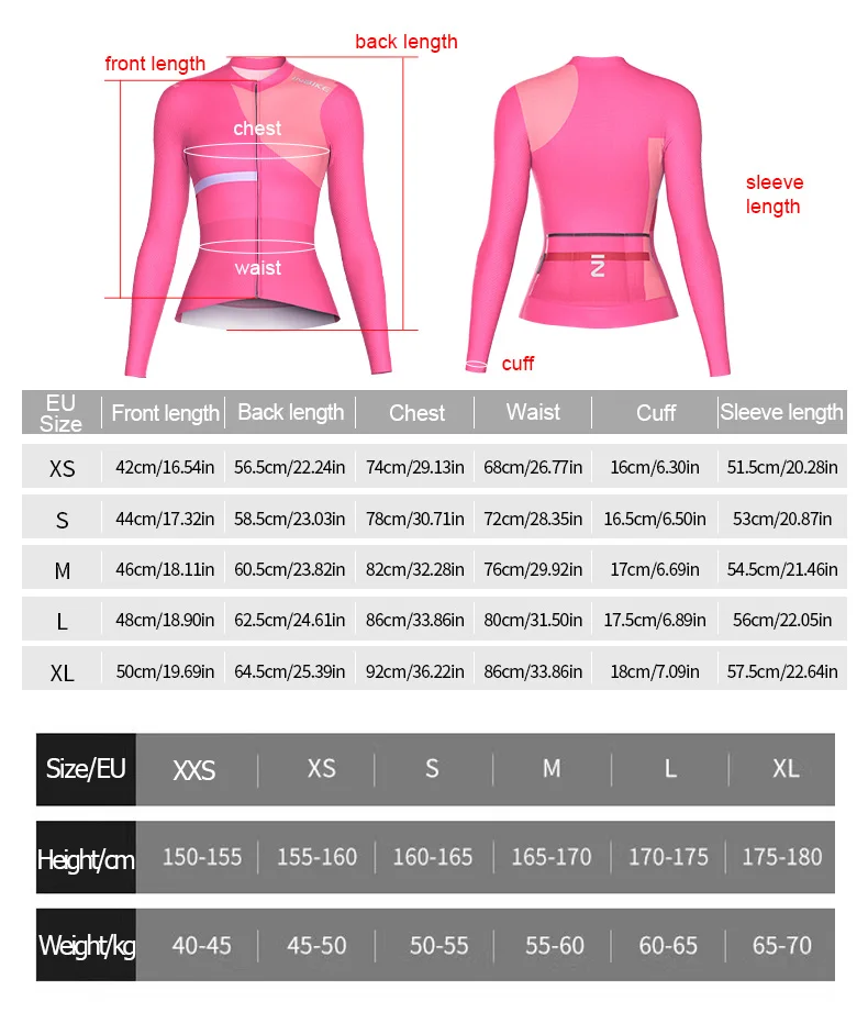 INBIKE Women's Cycling Bike Jersey Long Sleeve for Riding Mountain Road Shirts for Women Reflective Biking Clothing with Pockets