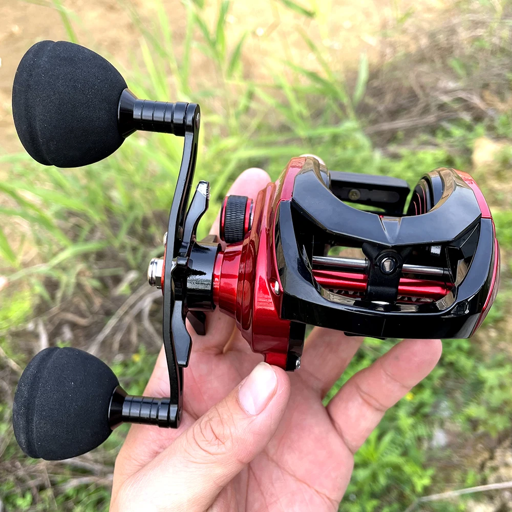 REEL 15 Kg Professional Fishing Reels Baitcast Reels Big Game Baitcasting Jigging Fishing 8+1 BB 6.4:1 Magnetic Brake Sea Bass