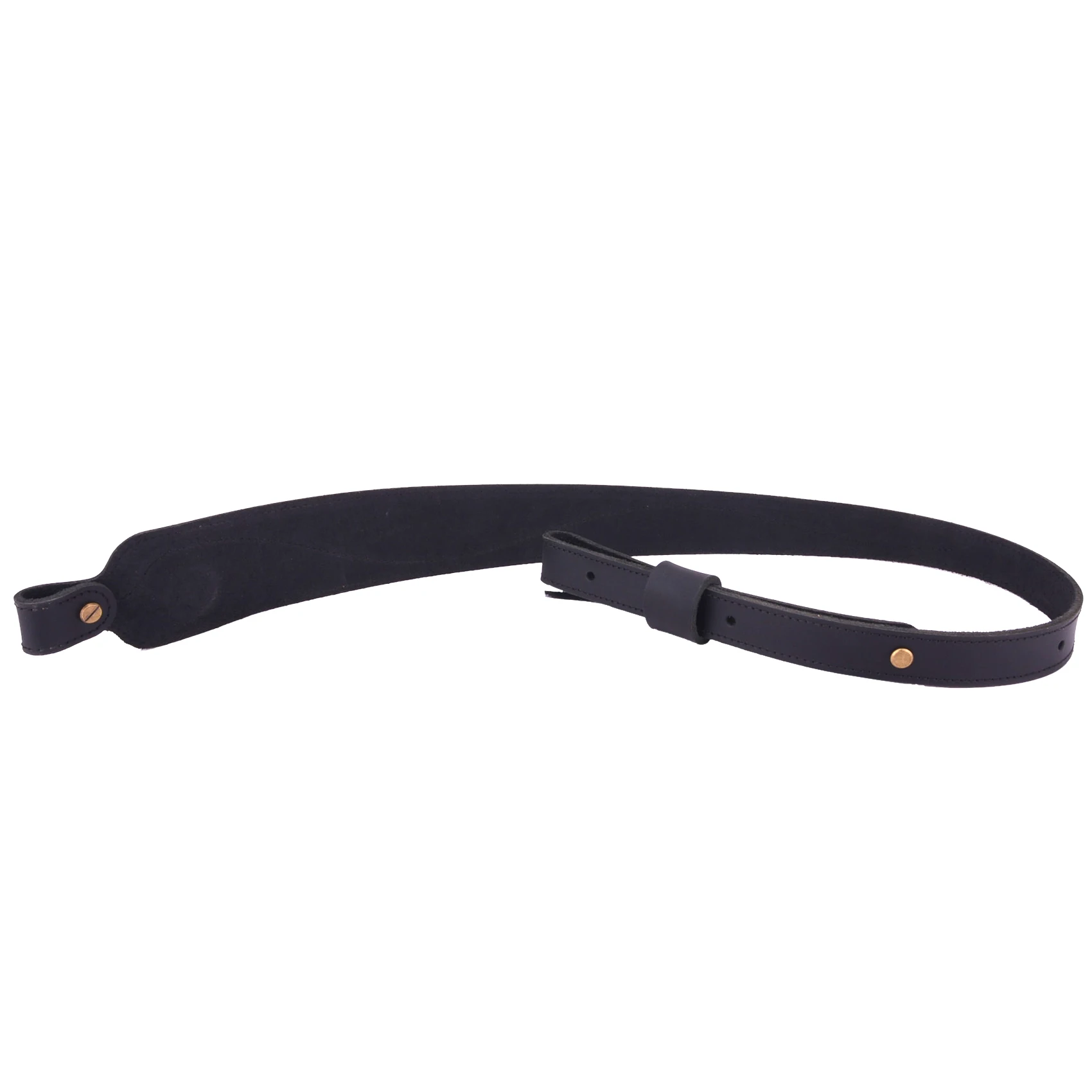 Vintage Leather Rifle Sling Adjustable Hunting Gun Shoulder Straps