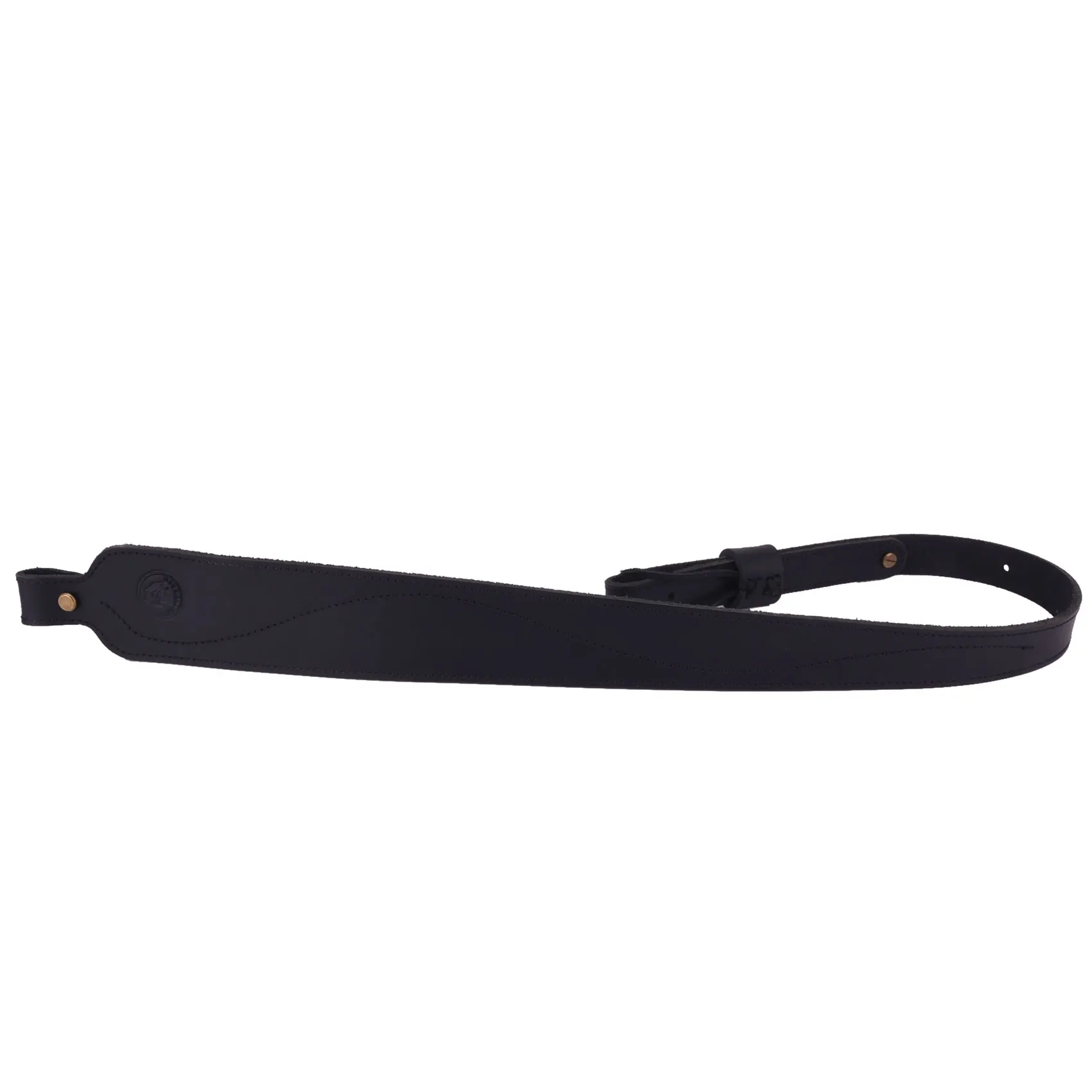 Vintage Leather Rifle Sling Adjustable Hunting Gun Shoulder Straps