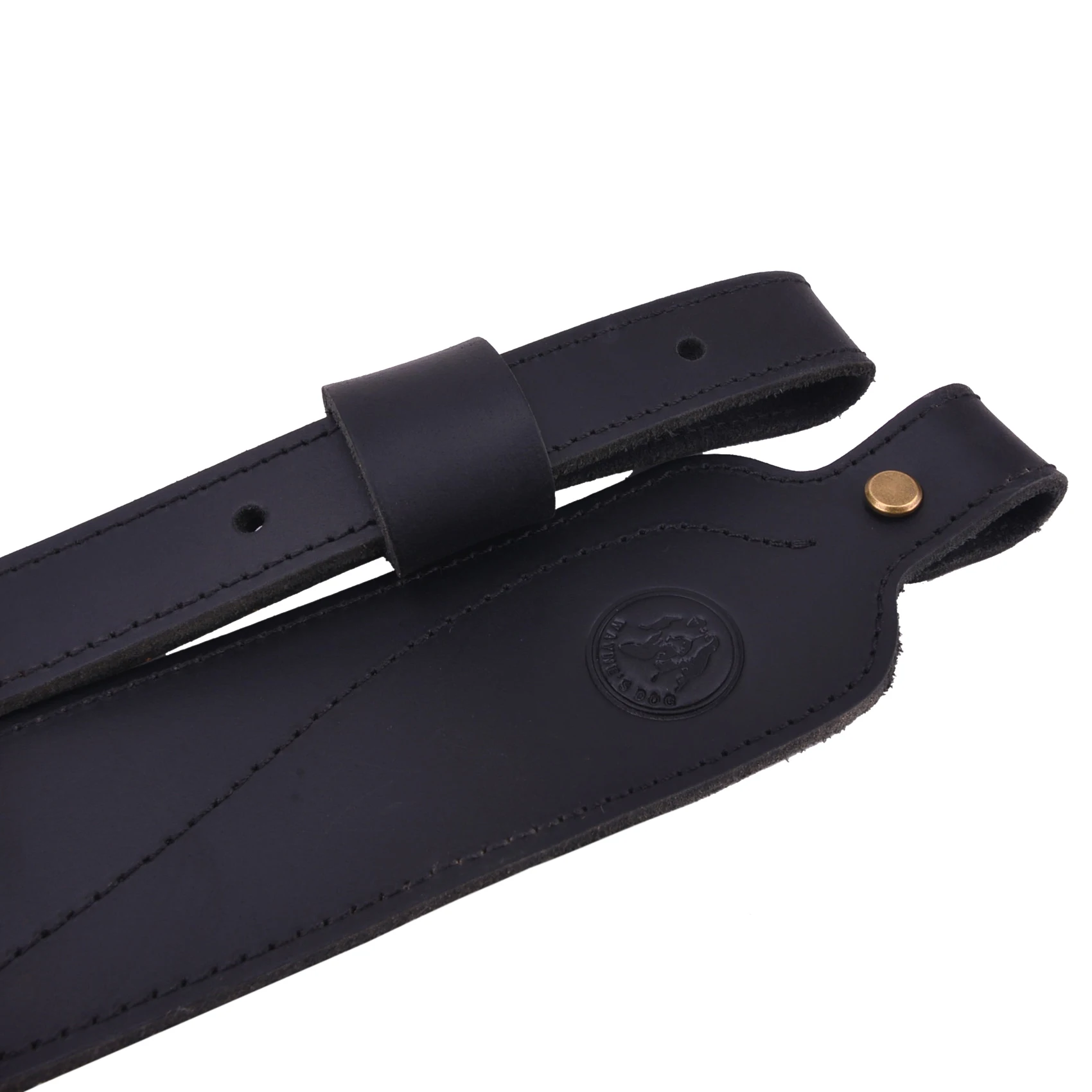 Vintage Leather Rifle Sling Adjustable Hunting Gun Shoulder Straps