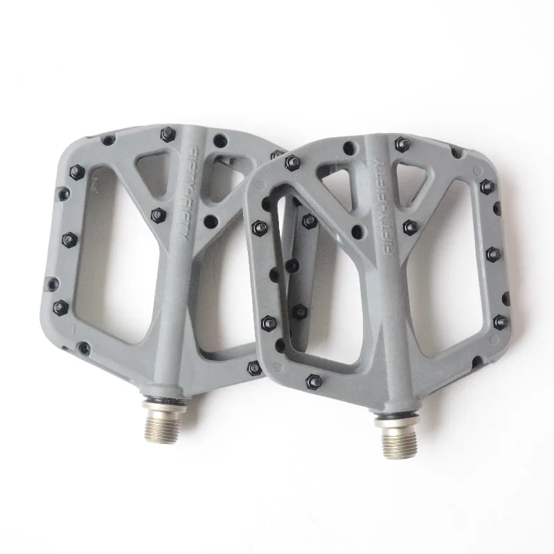 FIFTY-FIFTY Mountain Bike Pedal MTB Bicycle Flat Pedal non-slip nylon ultra light flat pedals