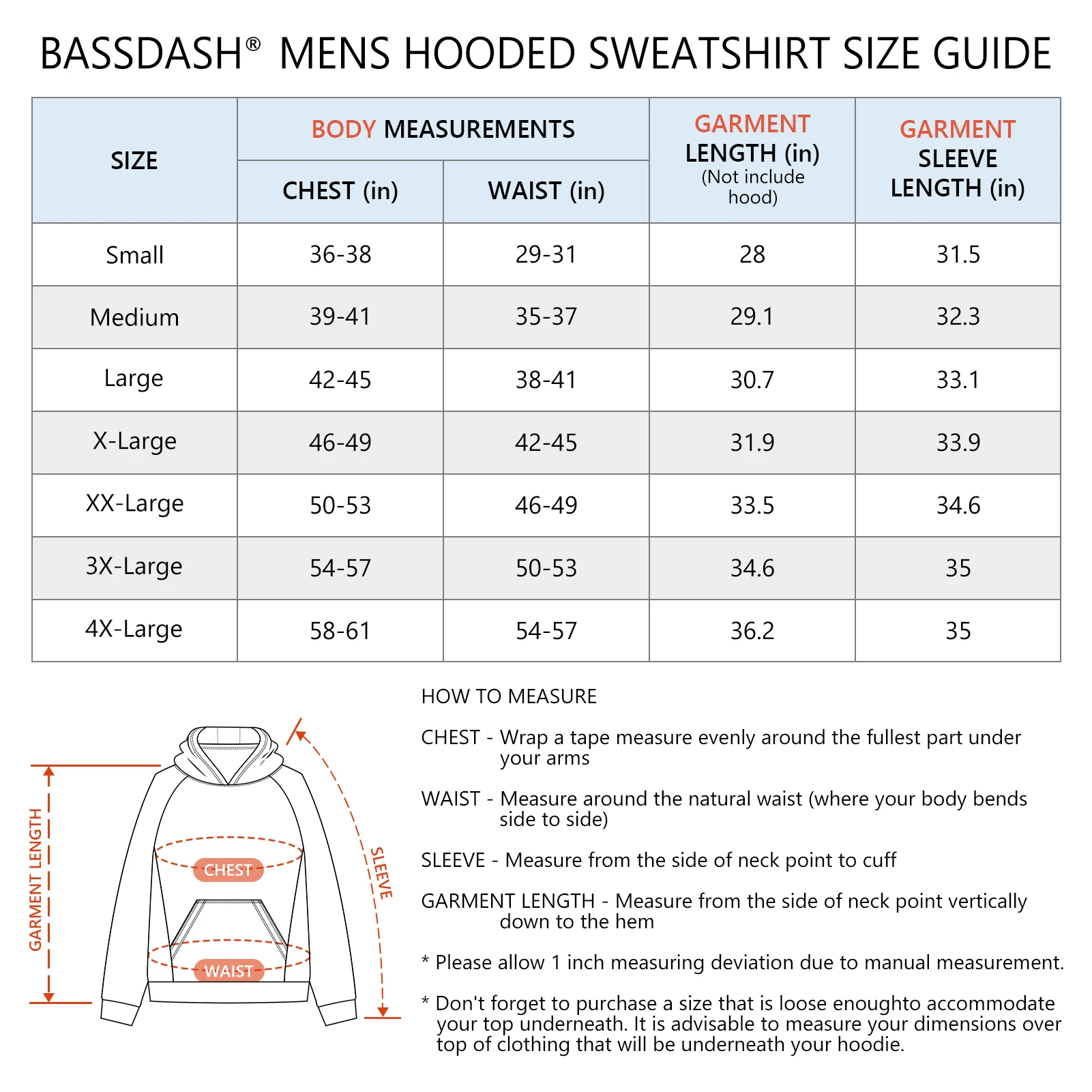 Bassdash Men’s Fishing Fleece Hoodie with Neck Gaiter Water Resistant Performance Hunting Sweatshirt FS18M