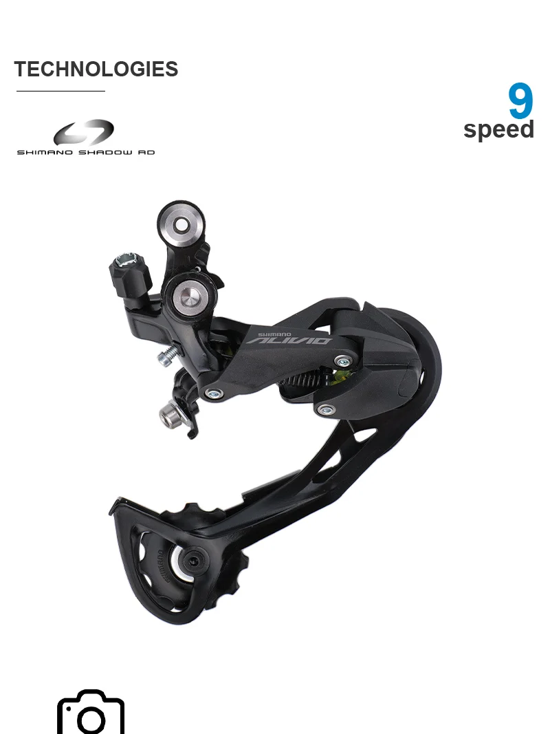 SHIMANO ALIVIO M3100 3x9v Groupset with 3x9 speed Shifter REAR and M2000 Front DERAILLEUR HG200 Cassette Sprocket COG Chains