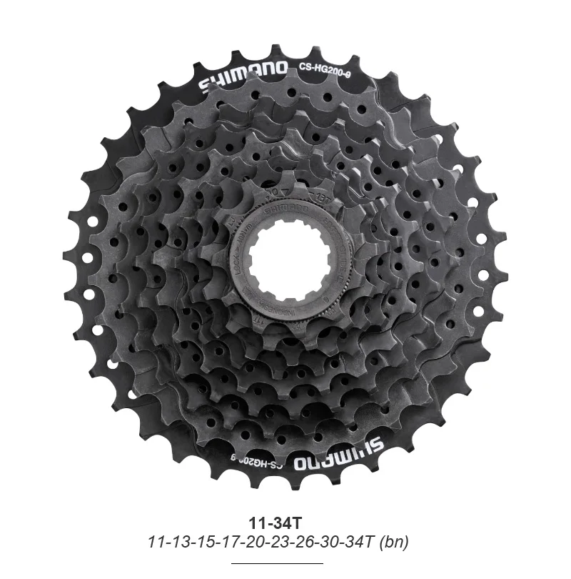 SHIMANO ALIVIO M3100 3x9v Groupset with 3x9 speed Shifter REAR and M2000 Front DERAILLEUR HG200 Cassette Sprocket COG Chains