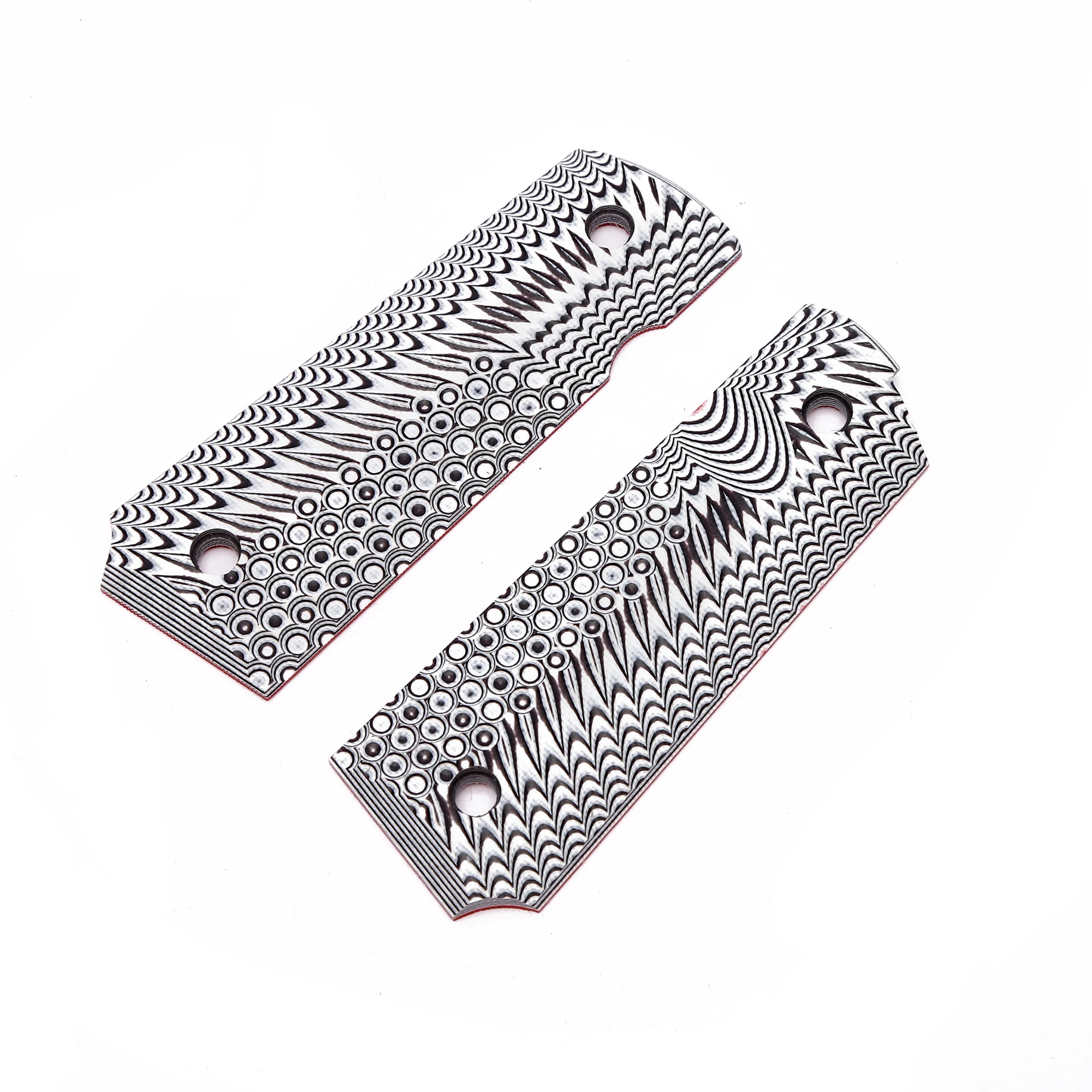 Guuun 1911 Grips G10 Full Size Government Commander Grip OPS Eagle wing Texture