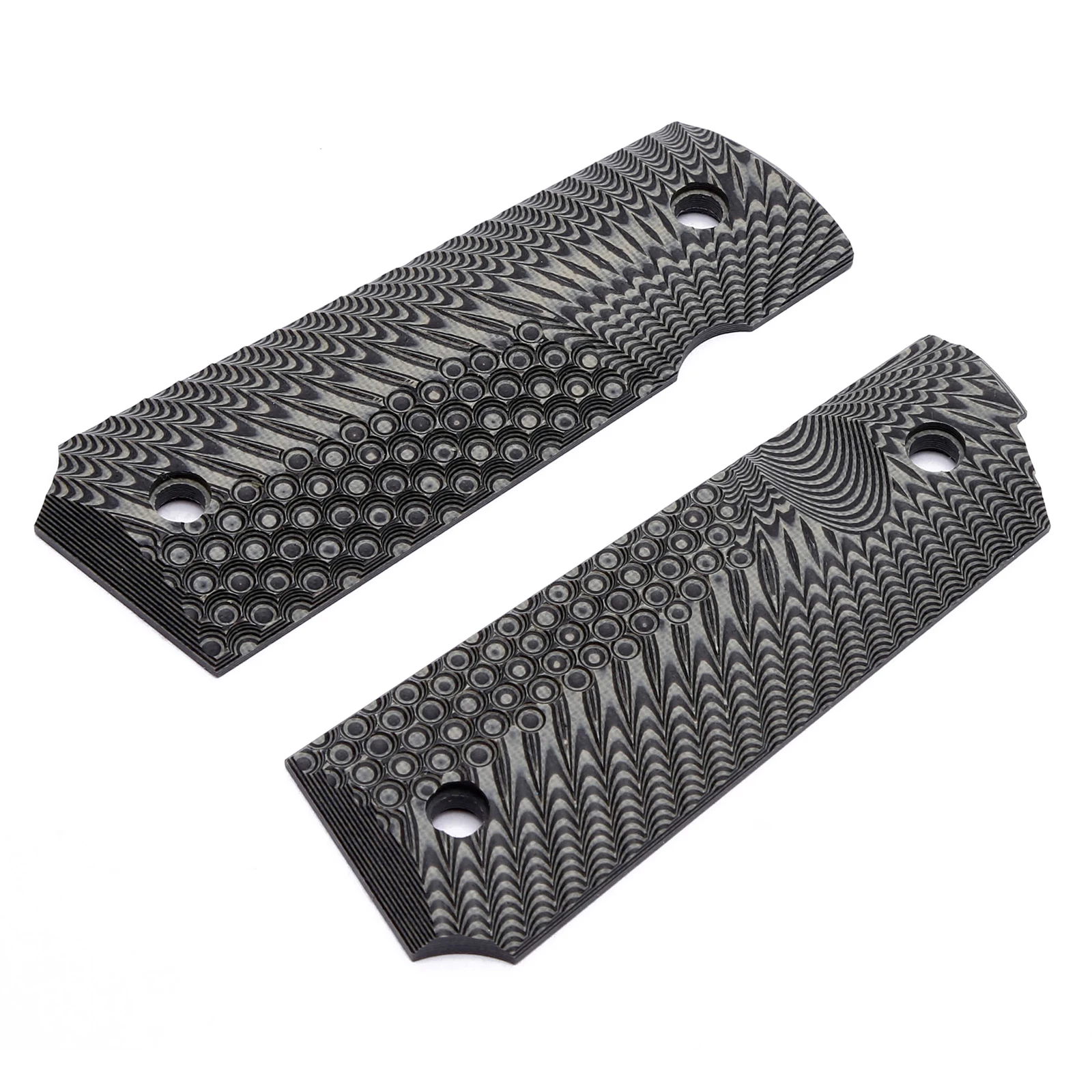 Guuun 1911 Grips G10 Full Size Government Commander Grip OPS Eagle wing Texture