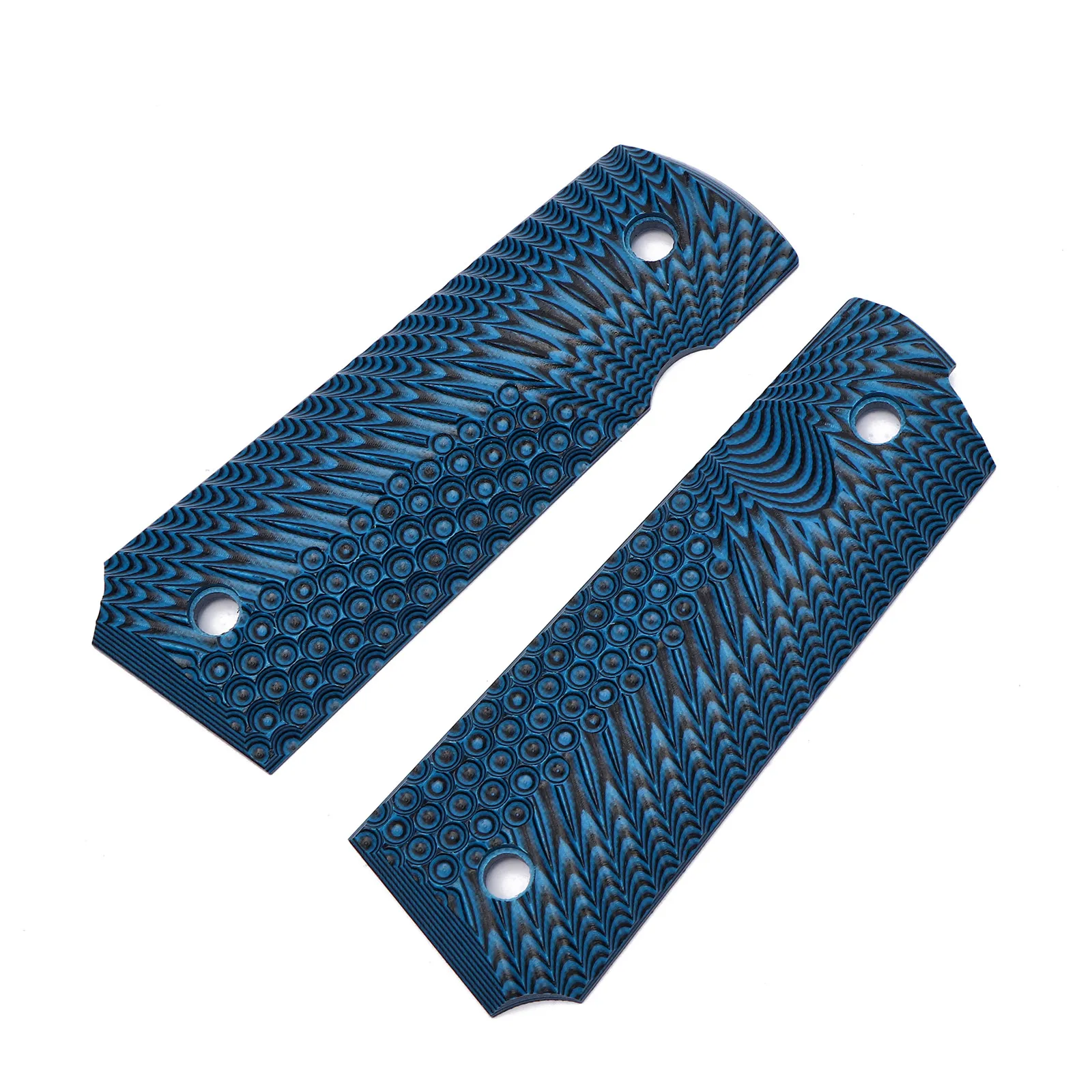 Guuun 1911 Grips G10 Full Size Government Commander Grip OPS Eagle wing Texture
