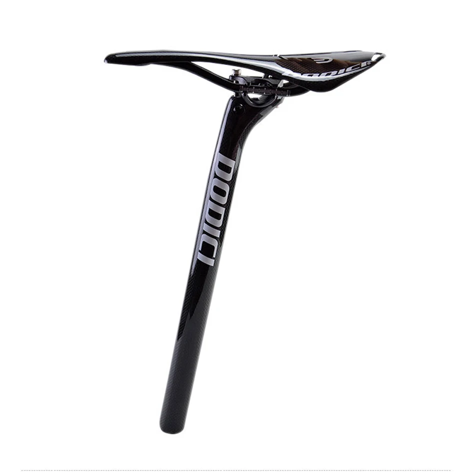 Bicycle Carbon Seat Post,27.2/30.8/31.6mm MTB Carbon Seatpost,Length 340/400mm Bike Seatpost,Mountain Road Cycling Accessories