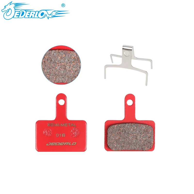 25 Pairs Bicycle Disc Brake Pads Mountain Bike Metal Ceramic Brake Pads Riding Cooling Pads for SHIMANO SRAM AVID Accessories