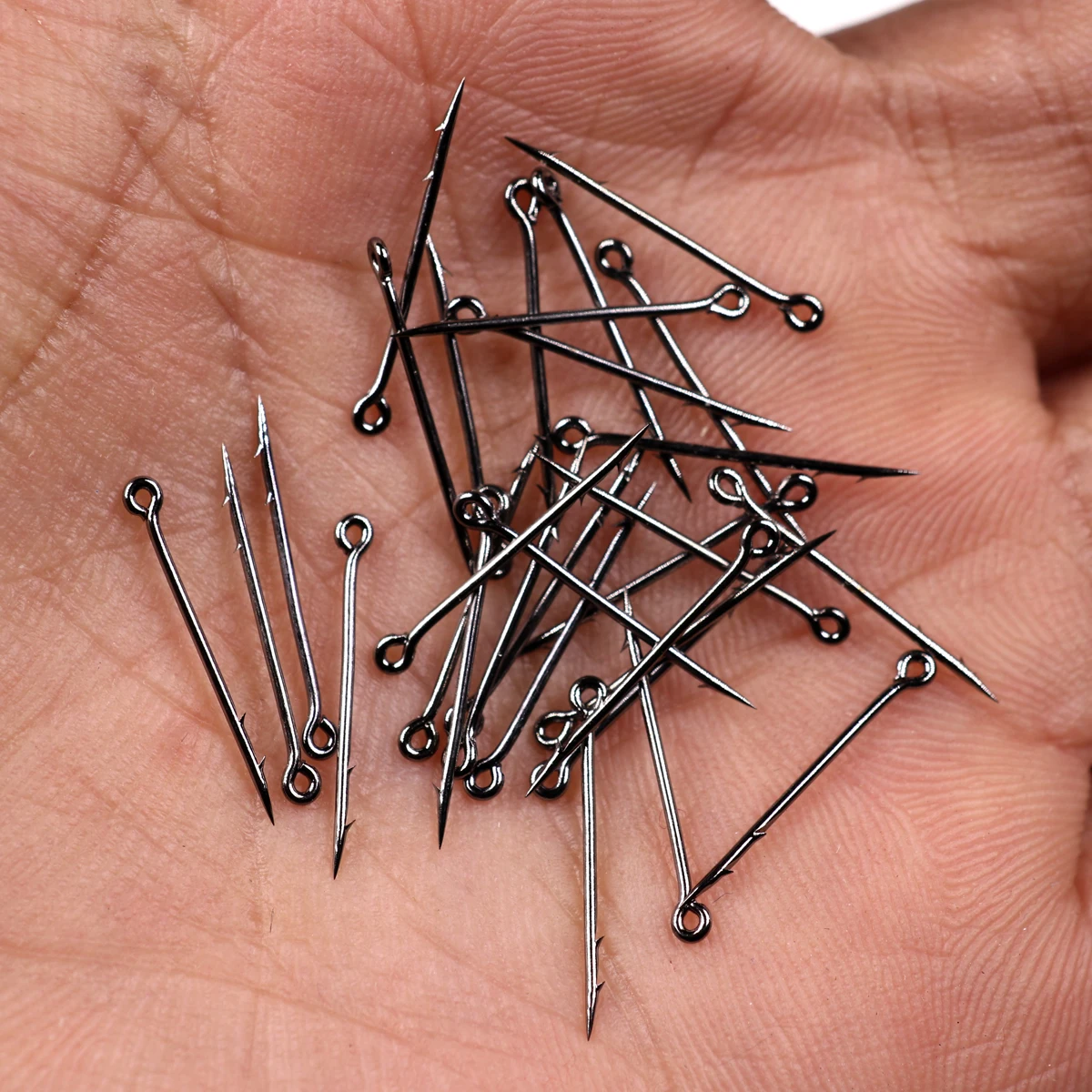Wifreo 1000PCS Metal Bait Spike Carp Fishing Hook Bait Sting Boilies Pin Spike Maggot Corn Ronnie Hair Rigs Carp Feeder Fishing