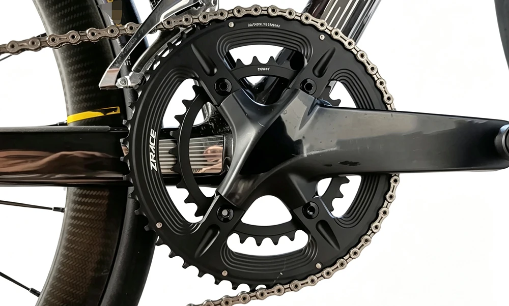 ZRACE Asymmetric Road Chainring 110BCD 4-Bolt, 105 FC-R7000 / ULTEGRA FC-R8000 / DURA-ACE FC-R9100, 50-34T 52-36T 53-39T