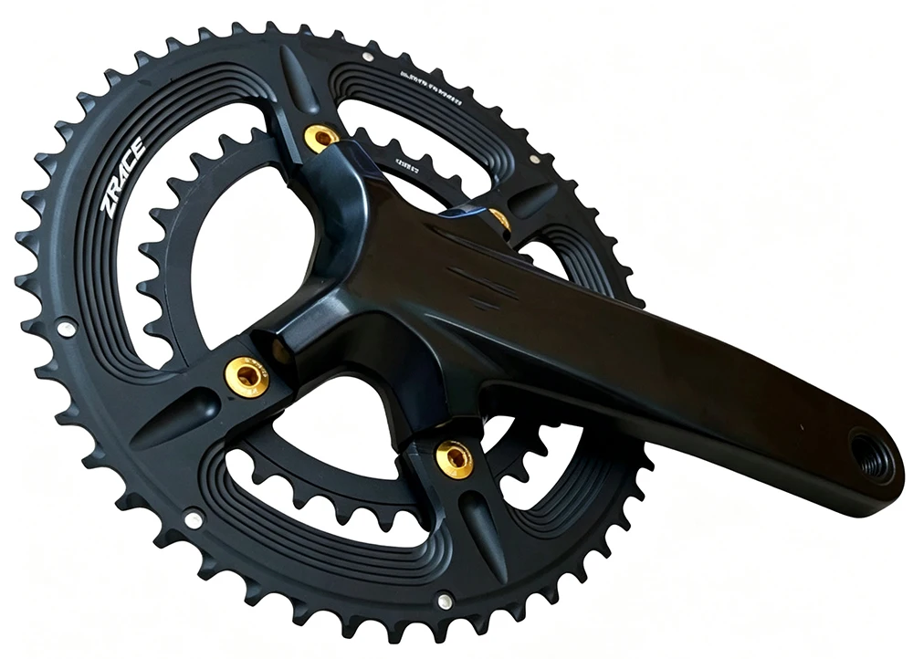 ZRACE Asymmetric Road Chainring 110BCD 4-Bolt, 105 FC-R7000 / ULTEGRA FC-R8000 / DURA-ACE FC-R9100, 50-34T 52-36T 53-39T