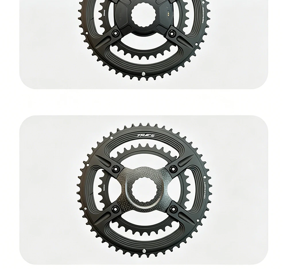 ZRACE Asymmetric Road Chainring 110BCD 4-Bolt, 105 FC-R7000 / ULTEGRA FC-R8000 / DURA-ACE FC-R9100, 50-34T 52-36T 53-39T
