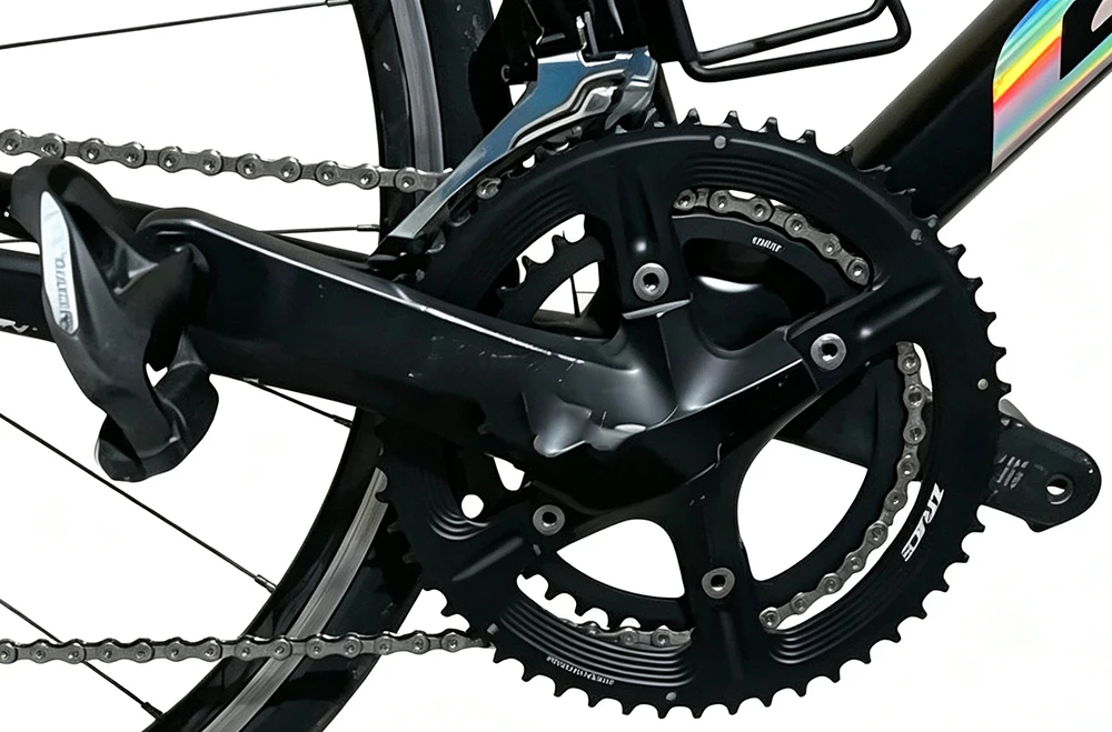 ZRACE Asymmetric Road Chainring 110BCD 4-Bolt, 105 FC-R7000 / ULTEGRA FC-R8000 / DURA-ACE FC-R9100, 50-34T 52-36T 53-39T