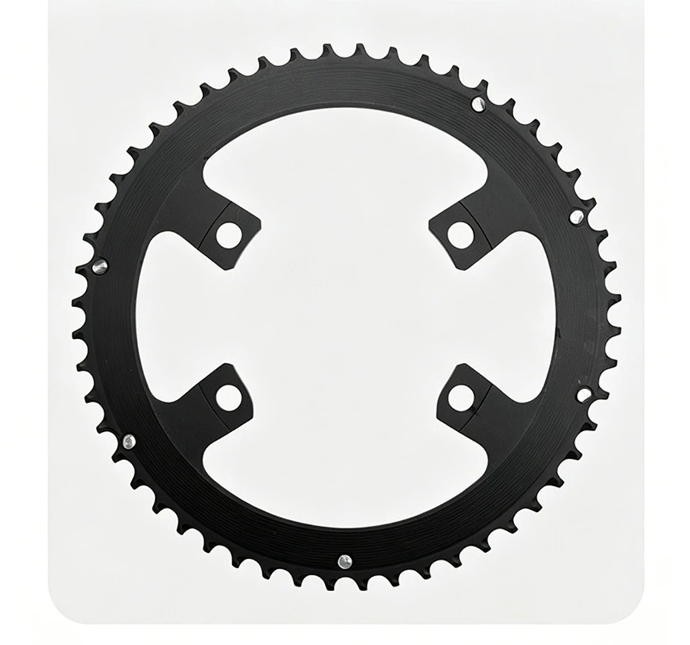 ZRACE Asymmetric Road Chainring 110BCD 4-Bolt, 105 FC-R7000 / ULTEGRA FC-R8000 / DURA-ACE FC-R9100, 50-34T 52-36T 53-39T