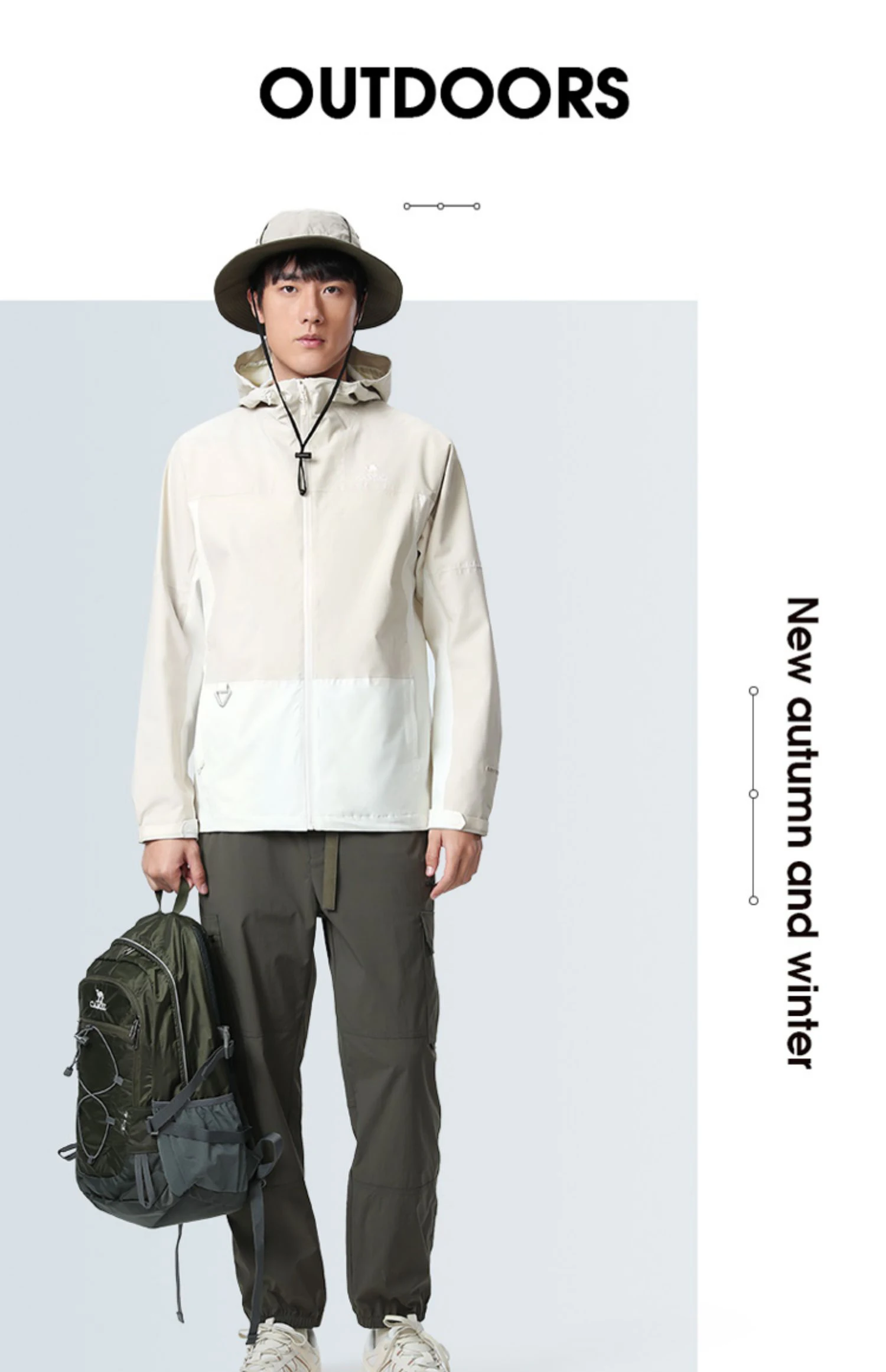 GOLDEN CAMEL Outdoor Hiking Jackets Women Windbreakers Waterproof Single Jacket for Men 2023 Autumn New Coats for Travel Camping