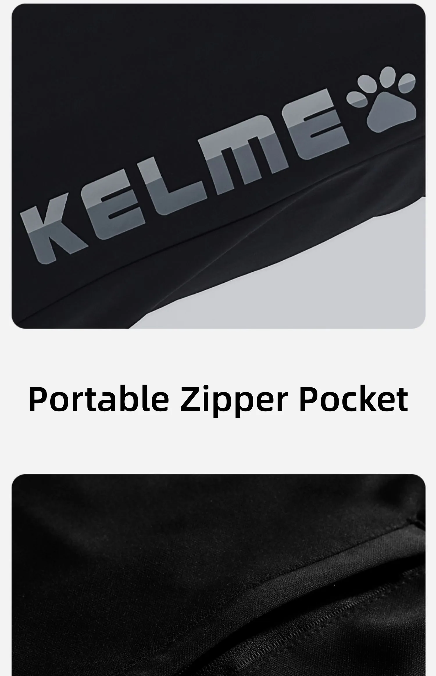 KELME Casual Sports Pants In Summer And Autumn Thin Breathable Knitted Leggings For Men And Women Contrast Printing 3881350-1
