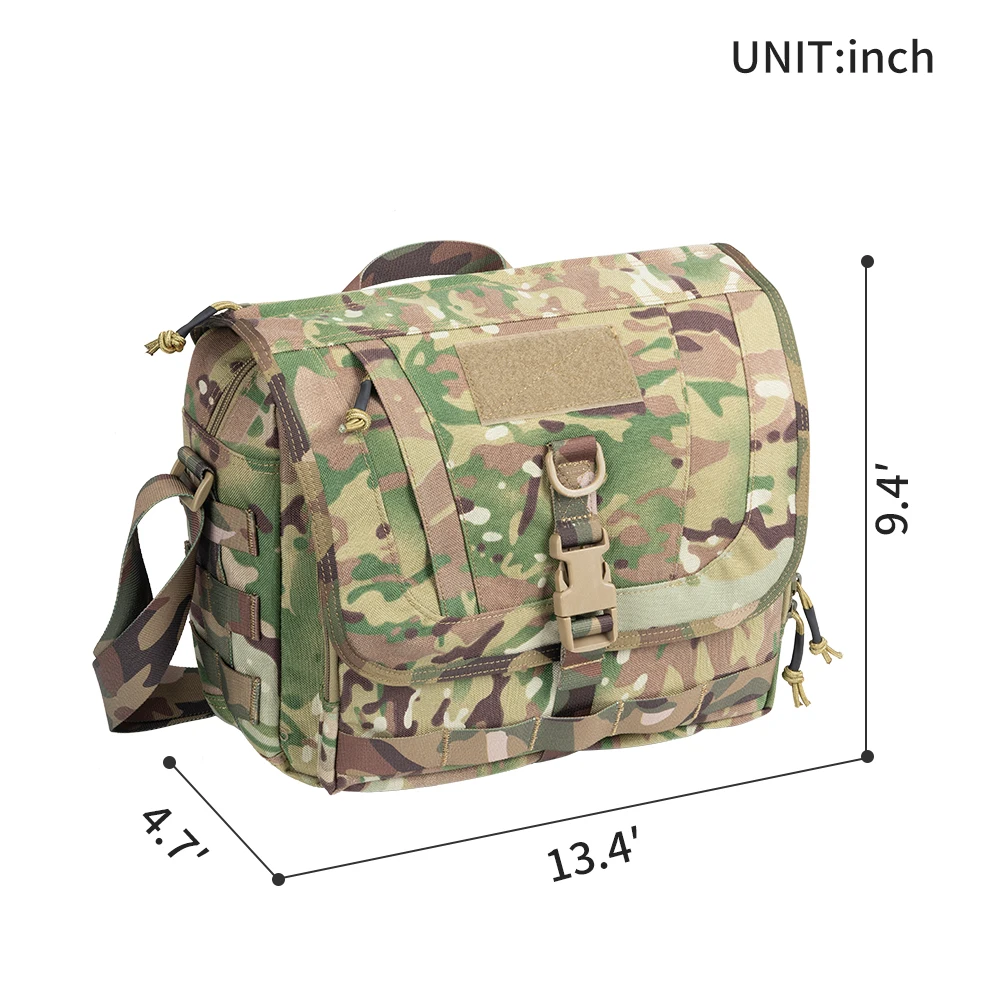 EXCELLENT ELITE SPANKER Tactical Shoulder Bag Outdoor Messenger Bag Travel Cycling Multi-functional Shoulder Bags
