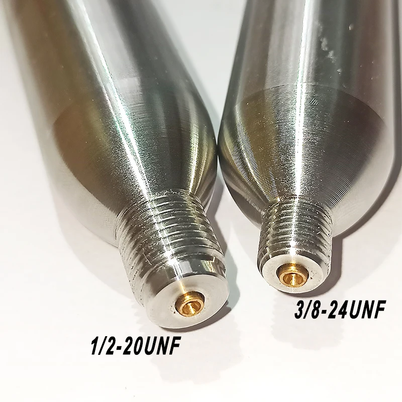 Stainless Steel Recyclable 33g Co2 Cartridge for Rescues Life Vest Airbag Vest Power Aquariums Beauty Injections Food Processing